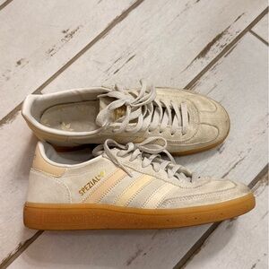 Adidas Spezial white Sand and Gum Sneakers